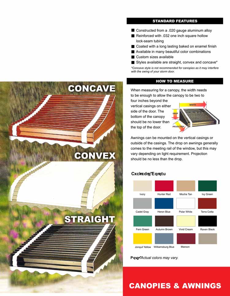 Awnings